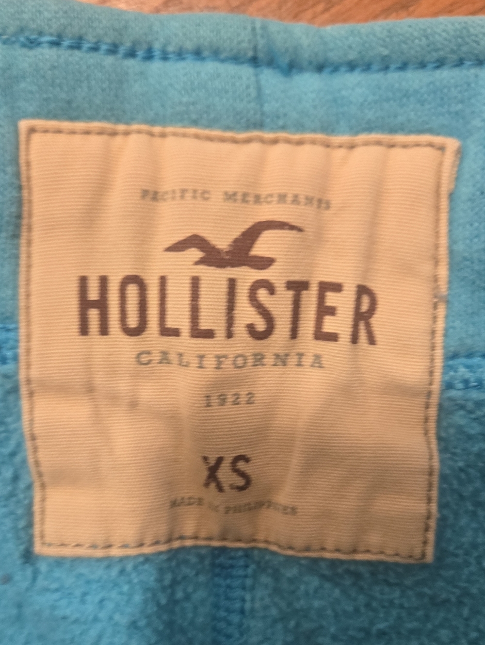 Y2K Hollister Blue Drawstring Sweatpants Size XS - Picture 4 of 5